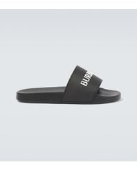 Burberry - Logo Slides - Lyst