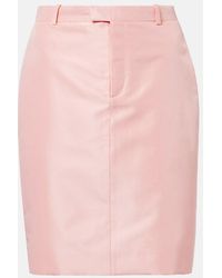Gucci - Faille Pencil Skirt - Lyst