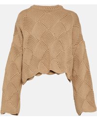 JW Anderson - Basketweave Wool-blend Sweater - Lyst