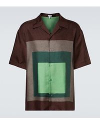 Loewe - Camicia Bowling Albers - Lyst
