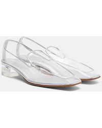 Herbert Levine - Clear The Air 30 Pvc Loafer Pumps - Lyst