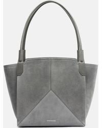 Victoria Beckham - Victoria Small Suede Tote Bag - Lyst