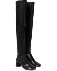Proenza Schouler Leather Over-the-knee Boots - Black
