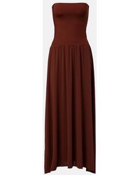 Eres - Oda Pleated Maxi Dress - Lyst