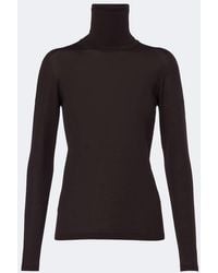 Max Mara - Virgin Wool Turtleneck Sweater - Lyst