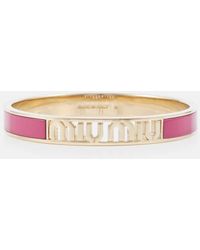 Miu Miu - Armreif Mit Emaille - Lyst