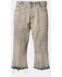 Rick Owens - Bolan Cropped Wide-Leg Jeans - Lyst