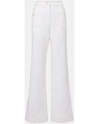 Victoria Beckham - High-Rise Jeans Alina - Lyst
