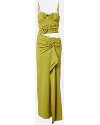 Christopher Esber - Orbit Cotton-Blend Midi Dress - Lyst
