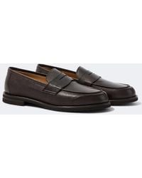 Thom Sweeney - Leather Penny Loafers - Lyst