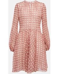 Giambattista Valli - Polka-Dot Flared Minidress - Lyst