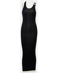 Jean Paul Gaultier - Layered Cotton Jersey Maxi Dress - Lyst