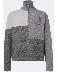 Jacquemus - Orlando Wool And Cashmere Half-Zip Sweater - Lyst