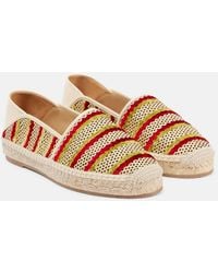 Manolo Blahnik - Espadrilles Espadra Aus Raffiabast - Lyst