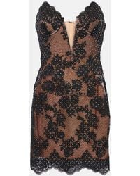 Self-Portrait - Abito Bustier - Lyst