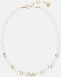 SHAY - Pave Medium 18kt Gold Chain Necklace With Diamonds - Lyst