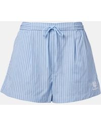 Polo Ralph Lauren - X Wimbledon Striped Cotton Shorts - Lyst