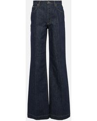 Dolce & Gabbana - High-Rise Flared Jeans - Lyst