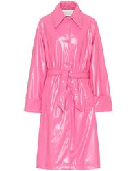 MM6 by Maison Martin Margiela Oversized Trench Coat - Pink