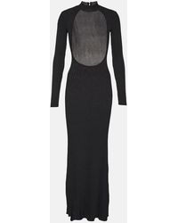 STAUD - Palmira Ribbed-Knit Maxi Dress - Lyst