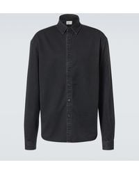 Saint Laurent - Cassandre Denim Shirt - Lyst