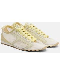Jacquemus - Tennis Leather-Trimmed Sneakers - Lyst