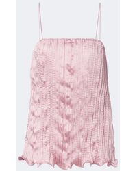 Posse - Esme Satin Top - Lyst