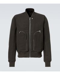 Rick Owens - Virgin Wool Bomber Jacket - Lyst