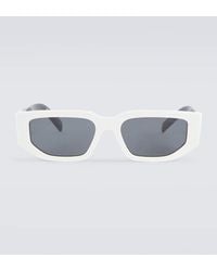 Prada - Pr 09Zs Rectangular Sunglasses - Lyst