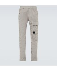 C.P. Company - Cotton-blend Cargo Pants - Lyst