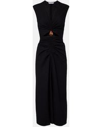 Veronica Beard - Marisabel Cotton-Blend Midi Dress - Lyst