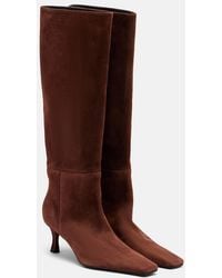Proenza Schouler - Suede Knee-High Boots - Lyst