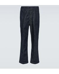 Lemaire - Jeans A Gamba Larga Maxi Chino - Lyst
