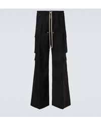Rick Owens - Cargobelas Virgin Wool Cargo Pants - Lyst