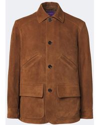 Ralph Lauren - Suede Jacket - Lyst