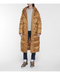 bogner long down coat