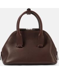 The Row - Devon Mini Leather Tote Bag - Lyst