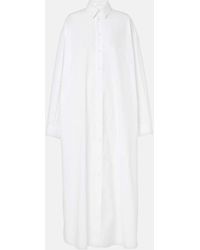 Wardrobe NYC - Oversized Cotton Shirtdress - Lyst