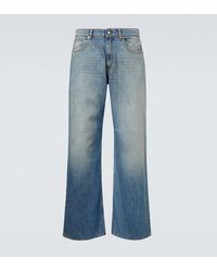 ERL - Jeans Rectos De Tiro Medio - Lyst