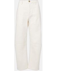 Velvet - Weite Hose Brylie Aus Baumwoll-Twill - Lyst