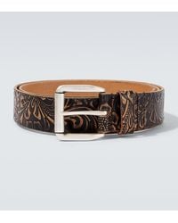 Our Legacy - Paisley Leather Belt - Lyst