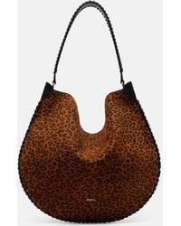 Isabel Marant - Oskan Soft Suede Shoulder Bag - Lyst