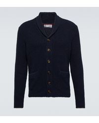 Herren Bekleidung Pullover und Strickware Ärmellose Pullover Brunello Cucinelli Pullover in Grau für Herren 