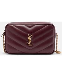 Saint Laurent - Borsa A Tracolla Loulou Small - Lyst