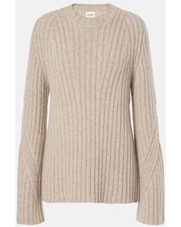 KHAITE - Calvin Cashmere Sweater - Lyst