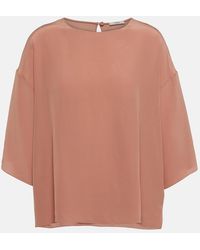 FFORME - Chemise Zenni En Soie - Lyst