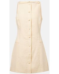 Faithfull the Brand - Ambra Linen Minidress - Lyst