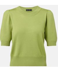 Oscar de la Renta - Virgin Wool Sweater - Lyst