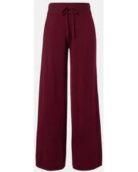 Lisa Yang - Sofi Cashmere Wide-Leg Pants - Lyst