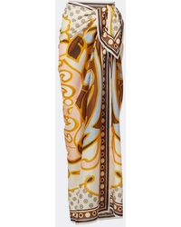 La DoubleJ - Printed Cotton Beach Cover-Up - Lyst